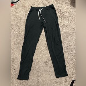 Vuori Ponto Performance Pant - Heathered Dark Green